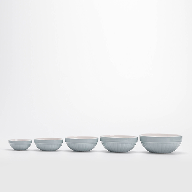 S/5 Stoneware Bowl Set