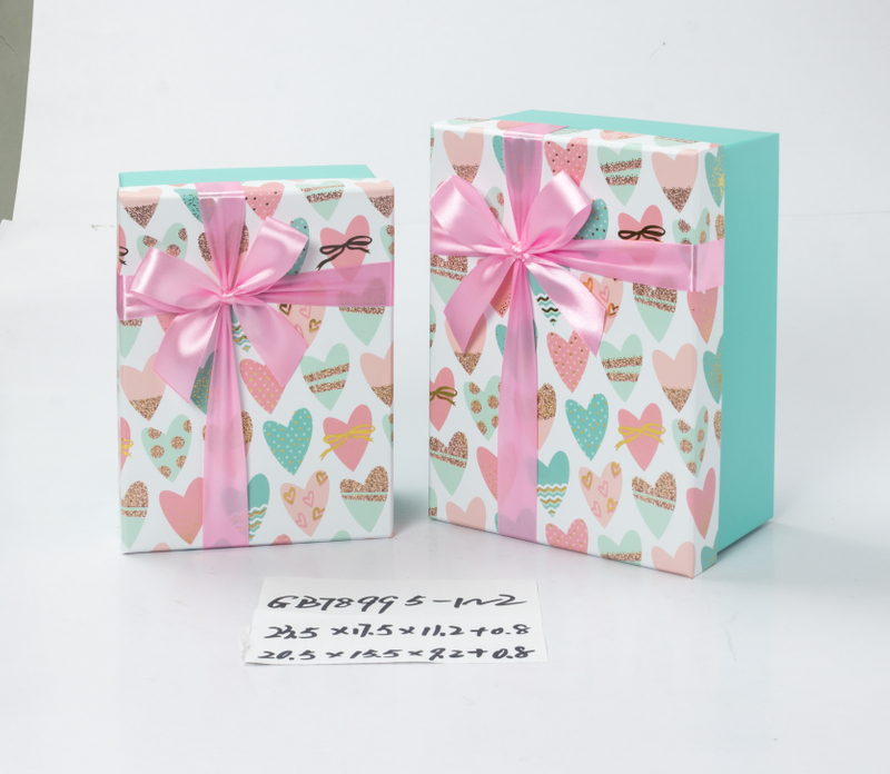 2pcs nesting rectangle boxes