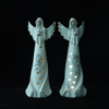 2/A Porcelain Angel in Antique Finish with LED