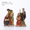 2A STYLE \One Piece Holy Family with LED, reactive glazed Christmas Holiday Figurine