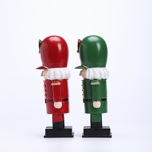 2/A Polyresin Nutcracker Soldier Figurine