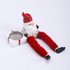 Polyresin Santa with Candle Holder